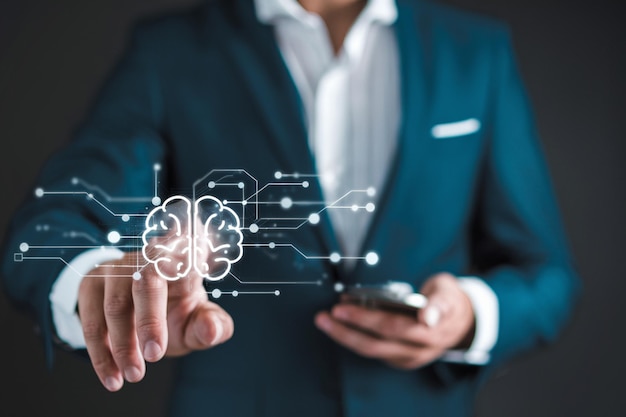 AI technology dashboard displaying machine learning algorithms and data analytics in Thailand